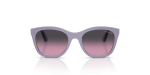 Vogue Sun VJ2028 32104Q Full Lilac Violet Gradient Grey Vogue VJ2028 32104Q แว่นกันแดดสีไลแลค เลนส์ไล่ระดับม่วงเทา สำหรับเด็ก