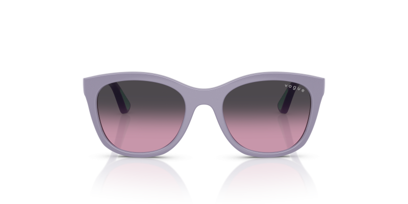 Vogue Sun VJ2028 32104Q Full Lilac Violet Gradient Grey Vogue VJ2028 32104Q แว่นกันแดดสีไลแลค เลนส์ไล่ระดับม่วงเทา สำหรับเด็ก