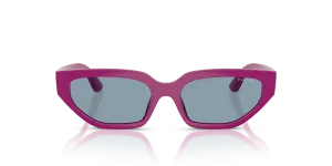Vogue VJ2029 230180 แว่นกันแดดเด็กกรอบบานเย็นเลนส์ฟ้า ทรง Irregular สำหรับเด็กผู้หญิง