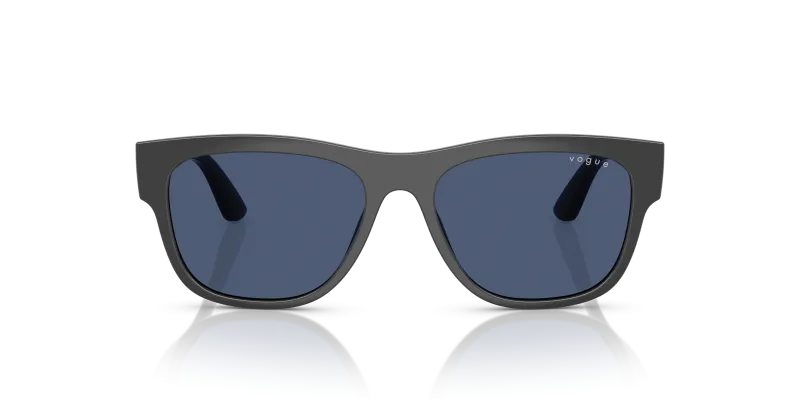 Vogue Sun VJ2030 321280 Full Dark Grey Dark Blue Vogue VJ2030 321280 แว่นกันแดดเด็กเทาเข้มเลนส์น้ำเงินเข้ม สำหรับเด็ก