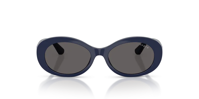 Vogue Sun VJ2032 228887 Full Blue Black Smoke Vogue VJ2032 228887 แว่นกันแดดเด็กกรอบน้ำเงินเลนส์สโมคดำ สำหรับเด็กผู้หญิง