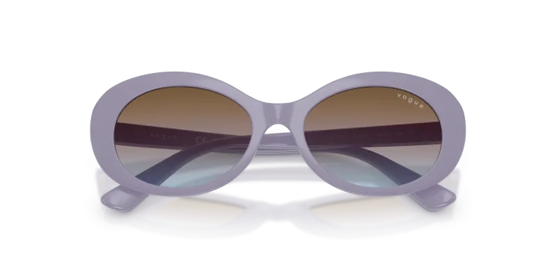 Vogue VJ2032 321048 close-up ด้านหน้า เลนส์ไล่เฉดสามสี