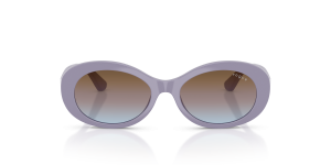 Vogue VJ2032 321048 แว่นกันแดดสีไลแลค เลนส์ไล่เฉดฟ้าชมพู สำหรับเด็กผู้หญิง