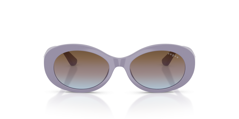 Vogue VJ2032 321048 แว่นกันแดดสีไลแลค เลนส์ไล่เฉดฟ้าชมพู สำหรับเด็กผู้หญิง