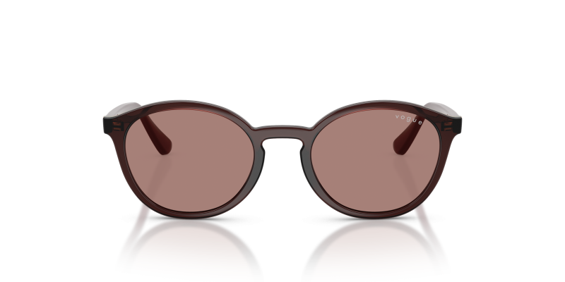 Vogue Sun VJ2033 327073 Transparent Bordeaux Light Brown Vogue VJ2033 327073 แว่นกันแดดสีบอร์โดโปร่งใส เลนส์น้ำตาลอ่อน สำหรับเด็ก
