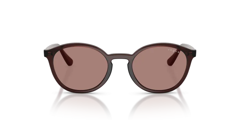 Vogue Sun VJ2033 327073 Transparent Bordeaux Light Brown Vogue VJ2033 327073 แว่นกันแดดสีบอร์โดโปร่งใส เลนส์น้ำตาลอ่อน สำหรับเด็ก
