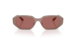 Vogue VJ2034 327269 แว่นกันแดดกรอบโทปเลนส์ม่วงเข้ม สำหรับเด็ก