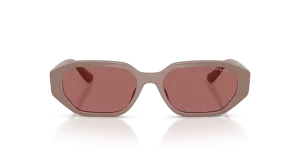 Vogue VJ2034 327269 แว่นกันแดดกรอบโทปเลนส์ม่วงเข้ม สำหรับเด็ก