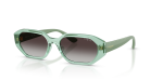Vogue Sun VJ2034 32748G Transparent Mint Grey Gradient Vogue VJ2034 32748G มุมเอียง 3/4