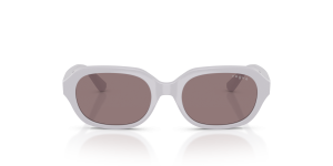 Vogue VJ2035 31937N แว่นกันแดดสีม่วงวิสทีเรียเลนส์ม่วงเข้ม สำหรับเด็กผู้หญิง
