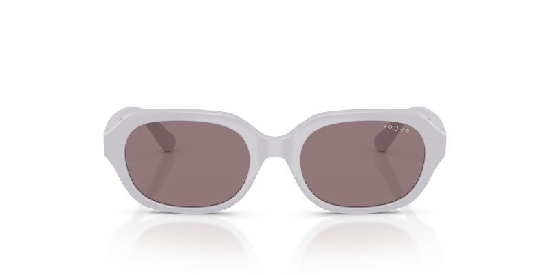 Vogue VJ2035 31937N แว่นกันแดดสีม่วงวิสทีเรียเลนส์ม่วงเข้ม สำหรับเด็กผู้หญิง