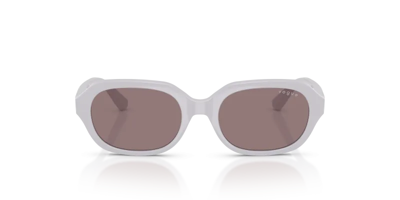Vogue VJ2035 31937N แว่นกันแดดสีม่วงวิสทีเรียเลนส์ม่วงเข้ม สำหรับเด็กผู้หญิง
