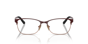Vogue VO3940 5170 แว่นสายตา Top Bordeaux ตัด Rose Gold สำหรับผู้หญิง