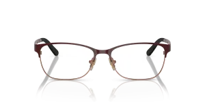 Vogue VO3940 5170 แว่นสายตา Top Bordeaux ตัด Rose Gold สำหรับผู้หญิง