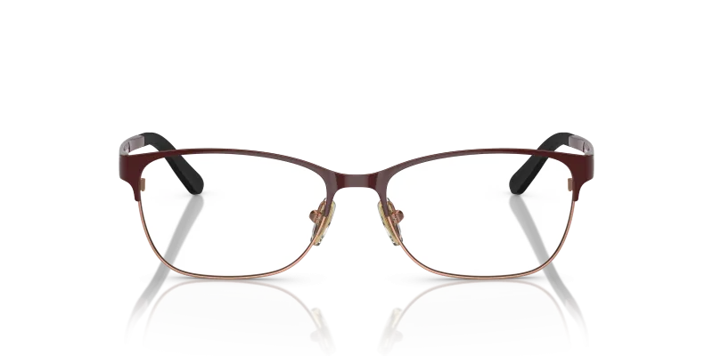 Vogue VO3940 5170 แว่นสายตา Top Bordeaux ตัด Rose Gold สำหรับผู้หญิง Vogue VO3940 5170 แว่นสายตา Top Bordeaux ตัด Rose Gold สำหรับผู้หญิง