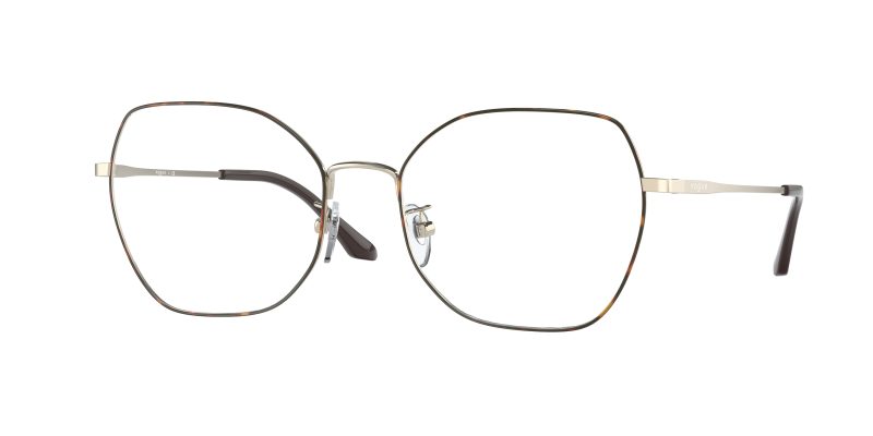 กรอบแว่นสายตา Vogue VO4201D 5078 Top Havana Pale Gold กรอบแว่นสายตา Vogue VO4201D 5078 Top Havana Pale Gold