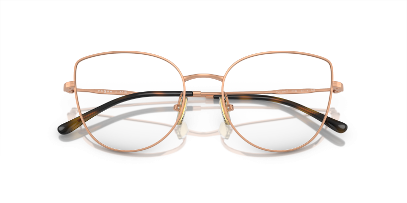 Vogue VO4298T 5192 close-up ด้านหน้า ไทเทเนียมขัดเงา