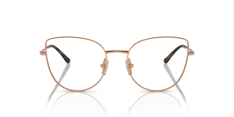 Vogue VO4298T 5192 ด้านหน้า ไทเทเนียมโรสโกลด์ทรงตาแมว
