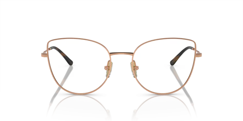 Vogue VO4298T 5192 ด้านหน้า ไทเทเนียมโรสโกลด์ทรงตาแมว