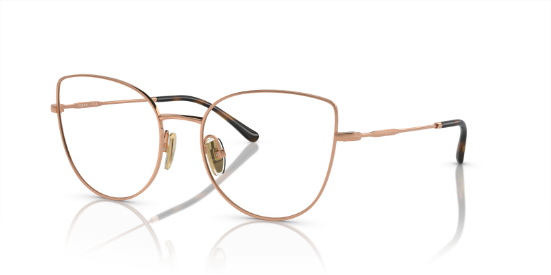 Vogue VO4298T 5192 มุมเอียง 3/4 cat-eye ไทเทเนียม