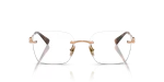 Vogue VO4320B 5152 ด้านหน้า กรอบแว่นรีมเลสโรสโกลด์