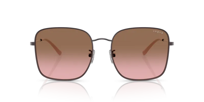 Vogue Sun VO4327SD 514914 Light Violet Brown Pink Gradient Vogue VO4327SD 514914 แว่นกันแดดม่วงอ่อนเลนส์ไล่ระดับน้ำตาลชมพู สำหรับผู้หญิง