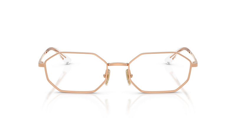 Vogue Optic VO4341 5152 Rose Gold Vogue VO4341 5152 แว่นสายตาโลหะโรสโกลด์ทรงเรขาคณิต สำหรับผู้หญิง