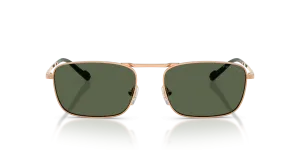 Vogue VO4346S 51529A แว่นกันแดดโรสโกลด์ เลนส์โพลาไรซ์สีเขียว สุภาพบุรุษ