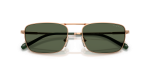 Vogue VO4346S 51529A close-up ด้านหน้า โรสโกลด์ขัดเงา