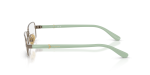 แว่นสายตา Vogue VO4351 5138 มุมข้าง โลหะ Light Brown ขา Mint Green Two-tone