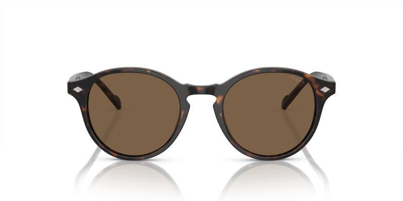 Vogue VO5327S W65673 แว่นกันแดดทรงแฟนทอสฮาวานาเข้มเลนส์น้ำตาล สำหรับผู้ชาย
