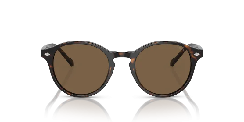 Vogue VO5327S W65673 แว่นกันแดดทรงแฟนทอสฮาวานาเข้มเลนส์น้ำตาล สำหรับผู้ชาย
