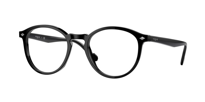กรอบแว่นสายตา Vogue VO5367 W44 Black กรอบแว่นสายตา Vogue VO5367 W44 Black