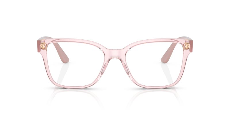 Vogue VO5452F 2828 แว่นสายตาชมพูโปร่งทรงสี่เหลี่ยมจัตุรัส ผู้หญิง