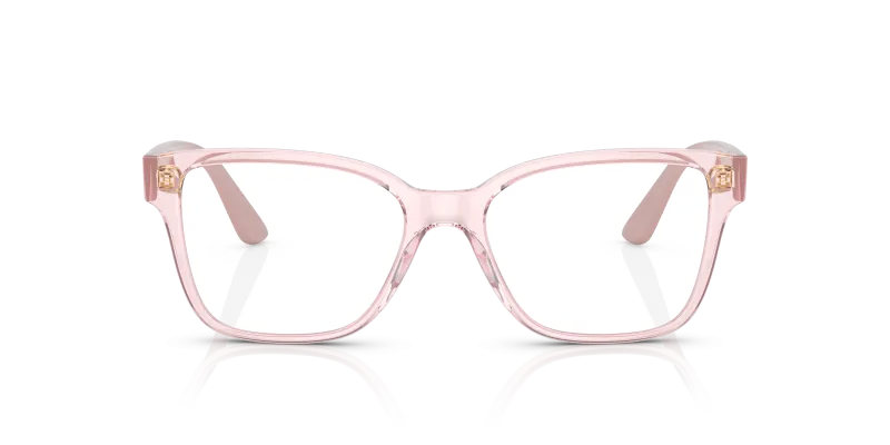 Vogue VO5452F 2828 แว่นสายตาชมพูโปร่งทรงสี่เหลี่ยมจัตุรัส ผู้หญิง