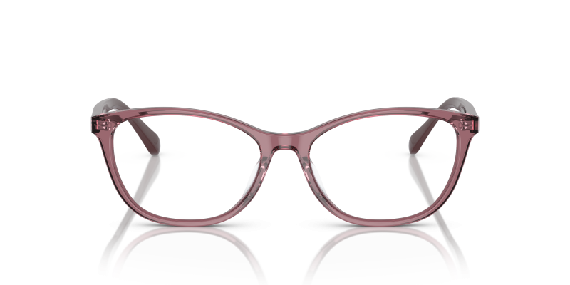 Vogue VO5502D 2798 แว่นสายตาทรงตาแมวอะซิเตทเชอร์รี่โปร่งใส สำหรับผู้หญิง