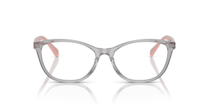Vogue VO5502D 2820 แว่นสายตาทรงตาแมวกรอบเทาโปร่งใสขาชมพู สำหรับผู้หญิง