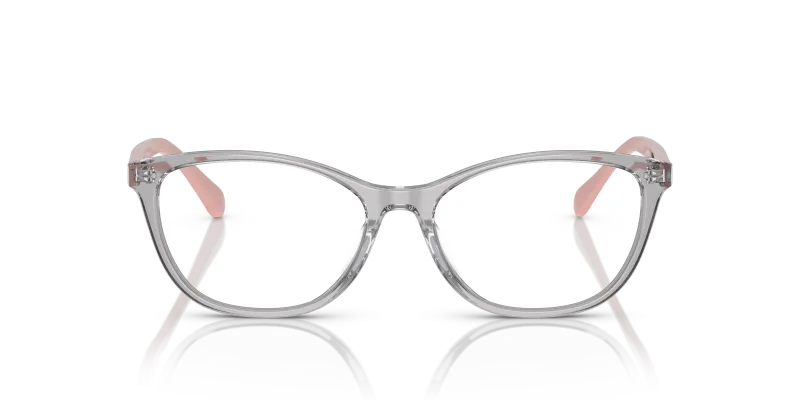 Vogue VO5502D 2820 แว่นสายตาทรงตาแมวกรอบเทาโปร่งใสขาชมพู สำหรับผู้หญิง Vogue VO5502D 2820 แว่นสายตาทรงตาแมวกรอบเทาโปร่งใสขาชมพู สำหรับผู้หญิง