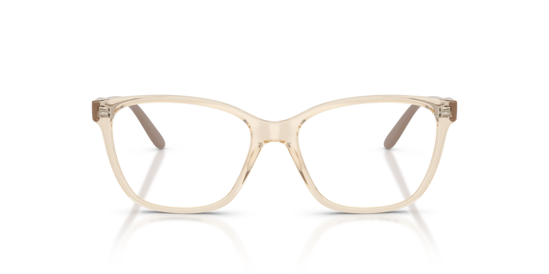 Vogue Optic VO5518F 2990 Transparent Caramel Vogue VO5518F 2990 แว่นสายตาสีคาราเมลโปร่งใส สำหรับผู้หญิง
