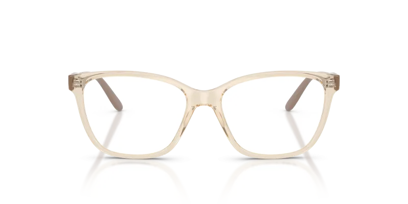 Vogue Optic VO5518F 2990 Transparent Caramel Vogue VO5518F 2990 แว่นสายตาสีคาราเมลโปร่งใส สำหรับผู้หญิง