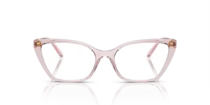 Vogue VO5519 2942 แว่นสายตาทรงตาแมวสีชมพูโปร่งใส ผู้หญิง