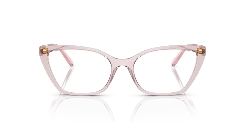 Vogue VO5519 2942 แว่นสายตาทรงตาแมวสีชมพูโปร่งใส ผู้หญิง