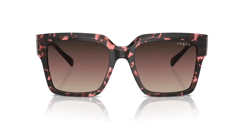 Vogue VO5553S 3148E2 แว่นกันแดดกรอบลายเต่าแดงเลนส์ไล่ระดับน้ำตาล-ม่วง สำหรับผู้หญิง Vogue VO5553S 3148E2 แว่นกันแดดกรอบลายเต่าแดงเลนส์ไล่ระดับน้ำตาล-ม่วง สำหรับผู้หญิง