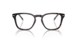 Vogue VO5570 W656 แว่นสายตาทรงสี่เหลี่ยมอะซิเตทลายเต่า Dark Havana สำหรับผู้ชาย