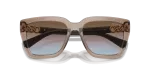 Vogue Sun VO5575SB 294048 Transparent Brown Azure Gradient Vogue VO5575SB 294048 close-up ด้านหน้า