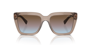 Vogue VO5575SB 294048 แว่นกันแดดน้ำตาลโปร่งใส เลนส์ไล่ระดับ สำหรับผู้หญิง