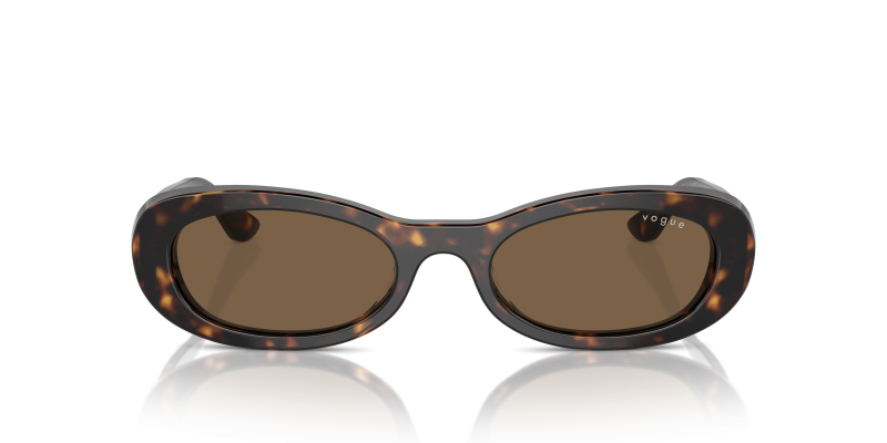 Vogue Sun VO5582S W65673 Dark Havana Dark Brown Vogue VO5582S W65673 แว่นกันแดดฮาวานาเข้มเลนส์น้ำตาลเข้ม สำหรับผู้หญิง