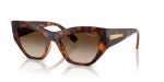 Vogue Sun VO5607S W65613 Dark Havana Light Brown Gradient Vogue VO5607S W65613 มุมเอียง 3/4