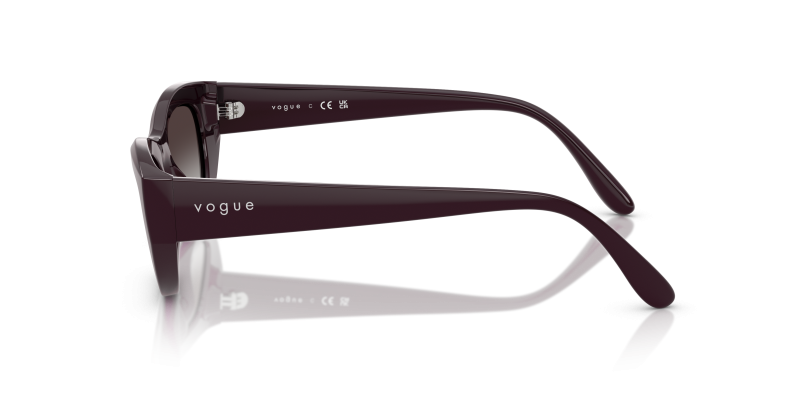 แว่นกันแดด Vogue VO5616S 24268G มุมข้าง ทรง Cat-Eye Nylon