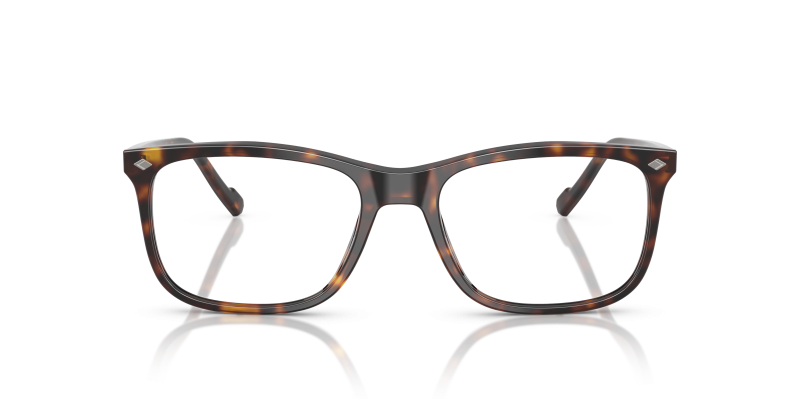 Vogue VO5617 W656 แว่นสายตากรอบ Acetate ลายฮาวานาเข้ม ทรงหมอน สำหรับสุภาพบุรุษ